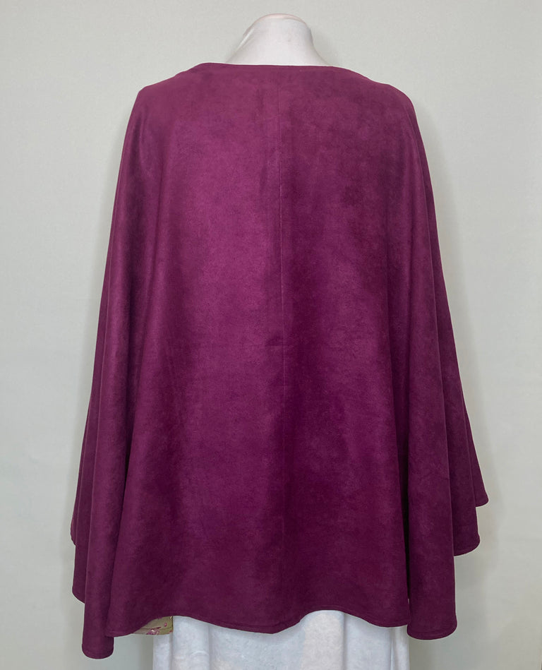 Reversible Short Button-up Cape